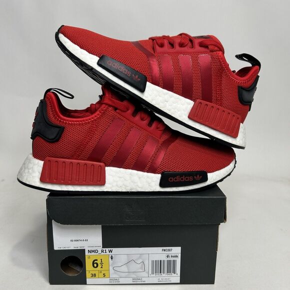 adidas Shoes - Adidas NMD_R1 Boost Mesh “Clear Red Black” 2024